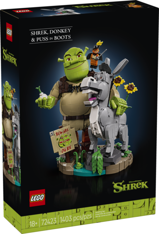 LEGO Shrek, Donkey & Puss in Boots 72423