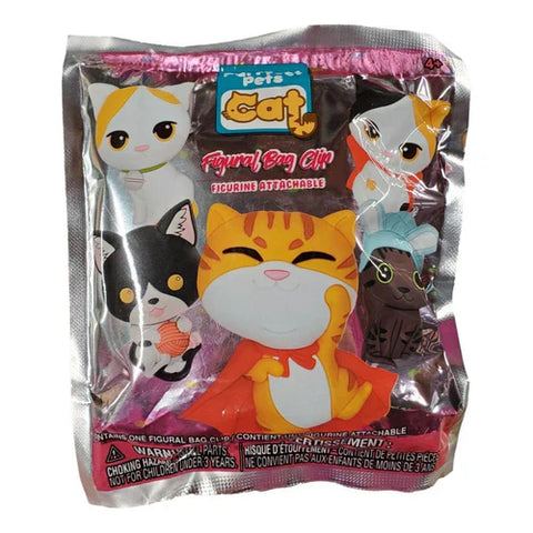 3D Foam Bag Clip - Purrfect Pets Cat