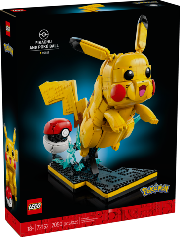 LEGO Pokémon Pikachu and Poké Ball
