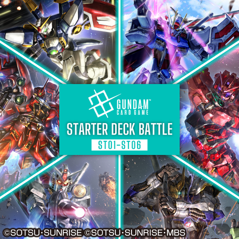 GUNDAM CARD GAME Starter Deck Battle [ ST01-ST06 ]