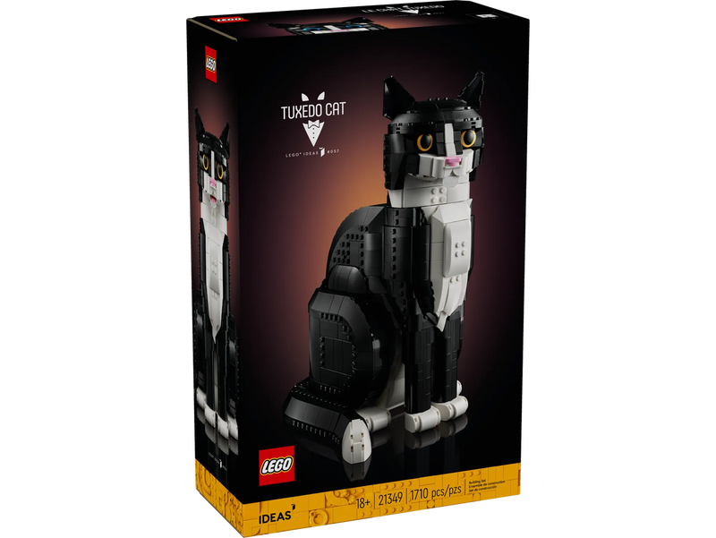 LEGO Ideas Tuxedo Cat 21349