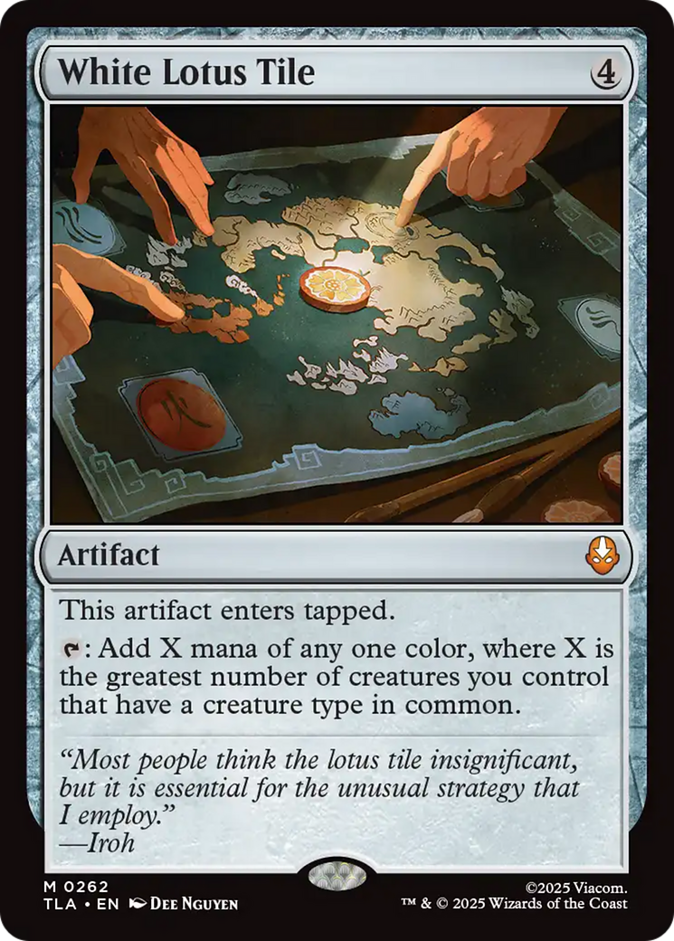 White Lotus Tile [Avatar: The Last Airbender]
