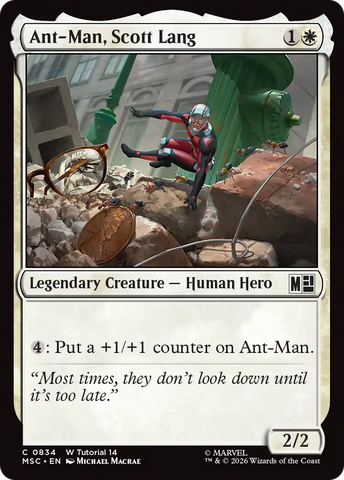 Ant-Man, Scott Lang [Marvel Super Heroes Commander]