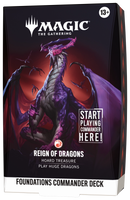 Magic the Gathering: Reign of Dragons - Foundations Commander Deck