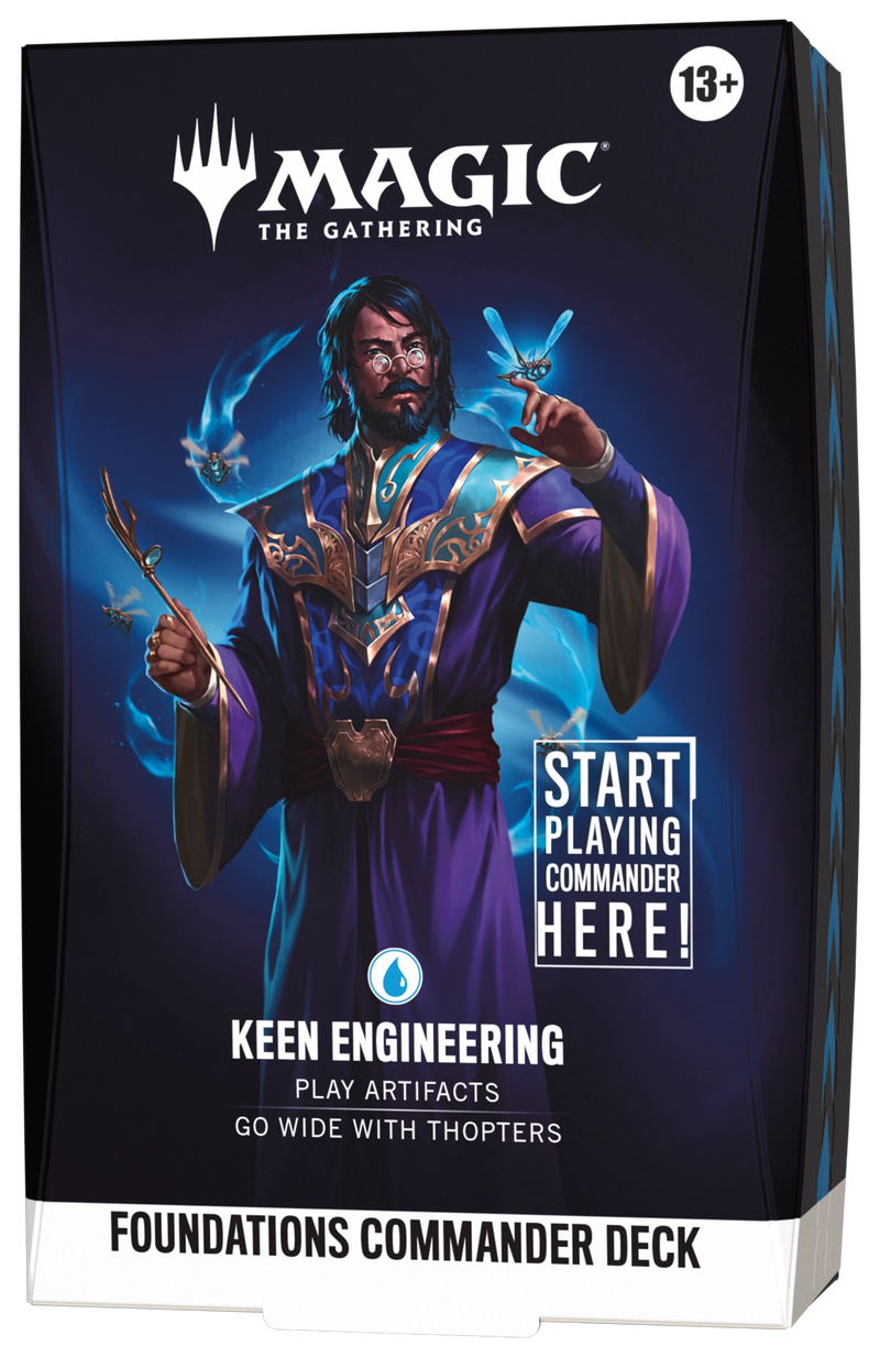 Magic the Gathering: Keen Engineering - Foundations Commander Deck