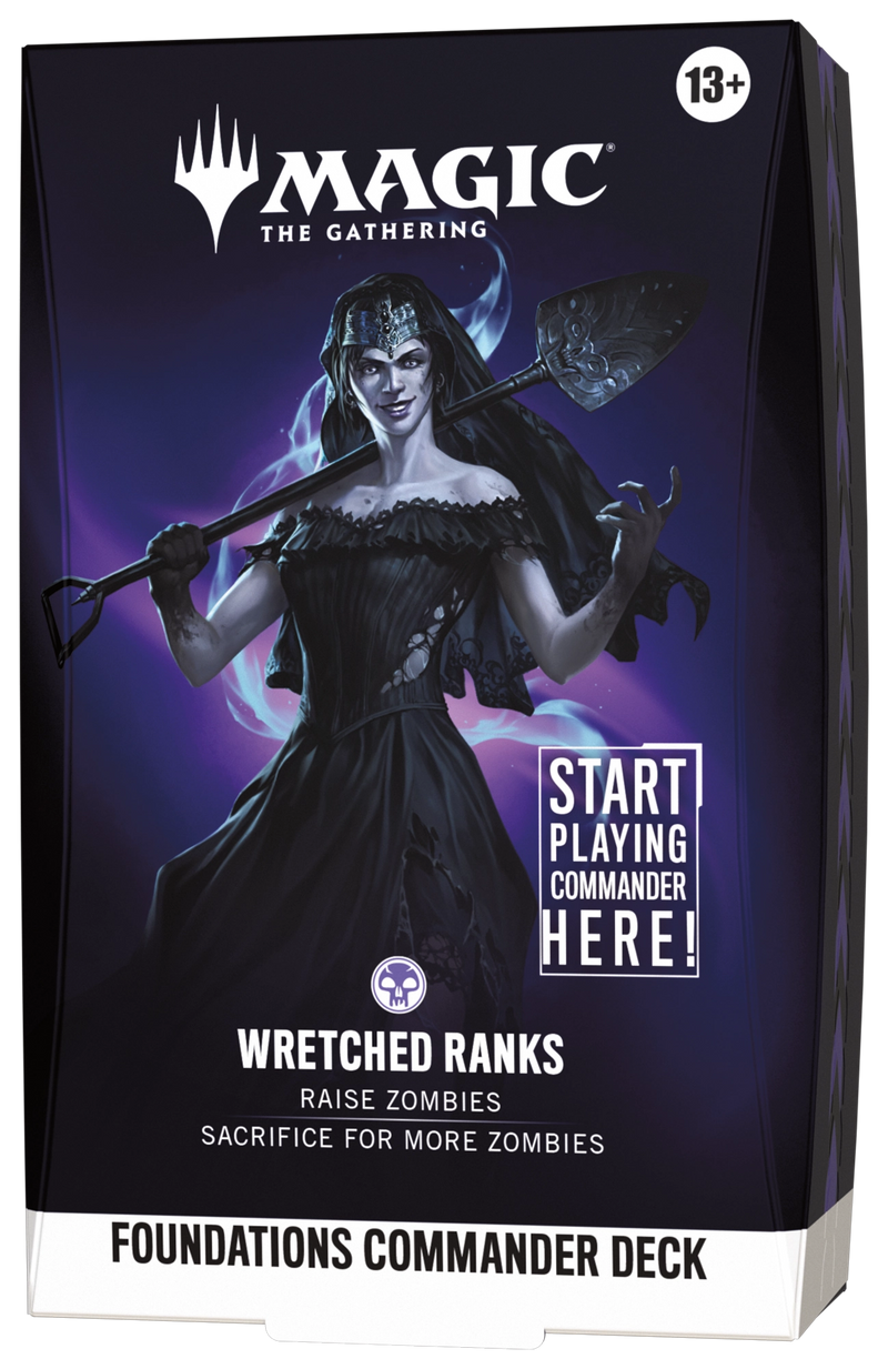 Magic the Gathering: Wretched Ranks - Foundations Commander Deck
