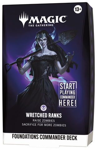 Magic the Gathering: Wretched Ranks - Foundations Commander Deck