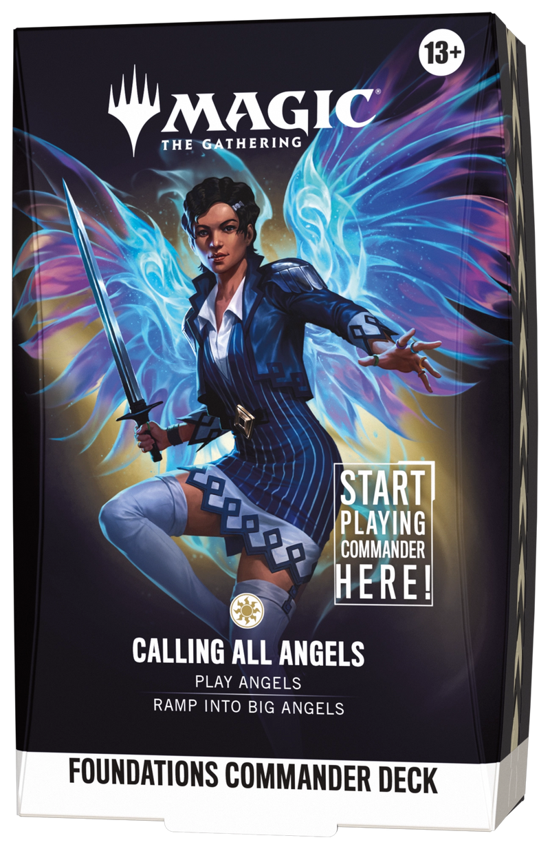 Magic the Gathering: Calling All Angels - Foundations Commander Deck