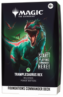 Magic the Gathering: Tramplesaurus Rex - Foundations Commander Deck
