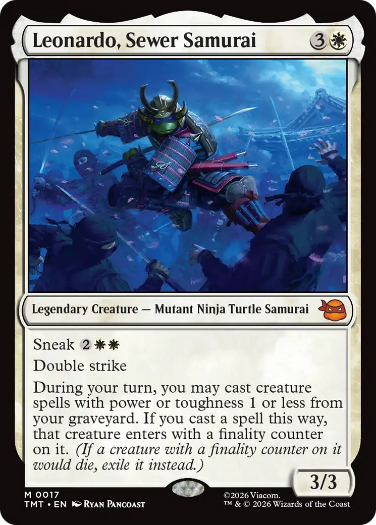 Leonardo, Sewer Samurai [Teenage Mutant Ninja Turtles]