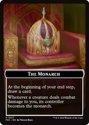 Treasure // The Monarch Double-Sided Token [Foundations Commander Tokens]