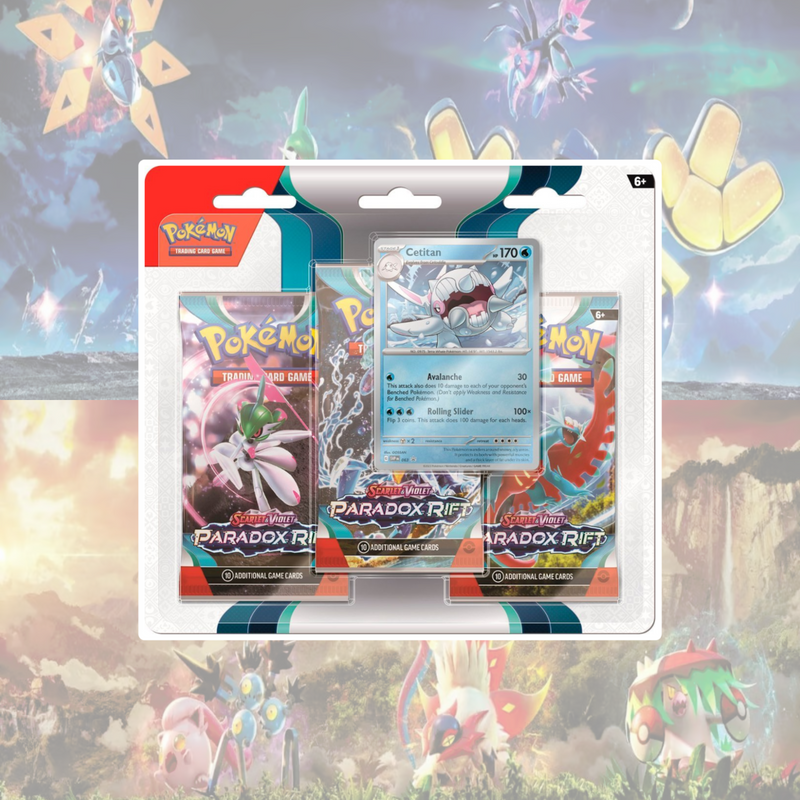 Pokemon TCG: Scarlet & Violet - Paradox Rift 3-Pack Blister