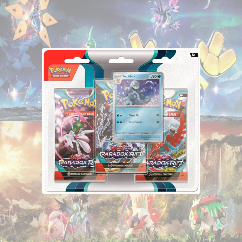 Pokemon TCG: Scarlet & Violet - Paradox Rift 3-Pack Blister