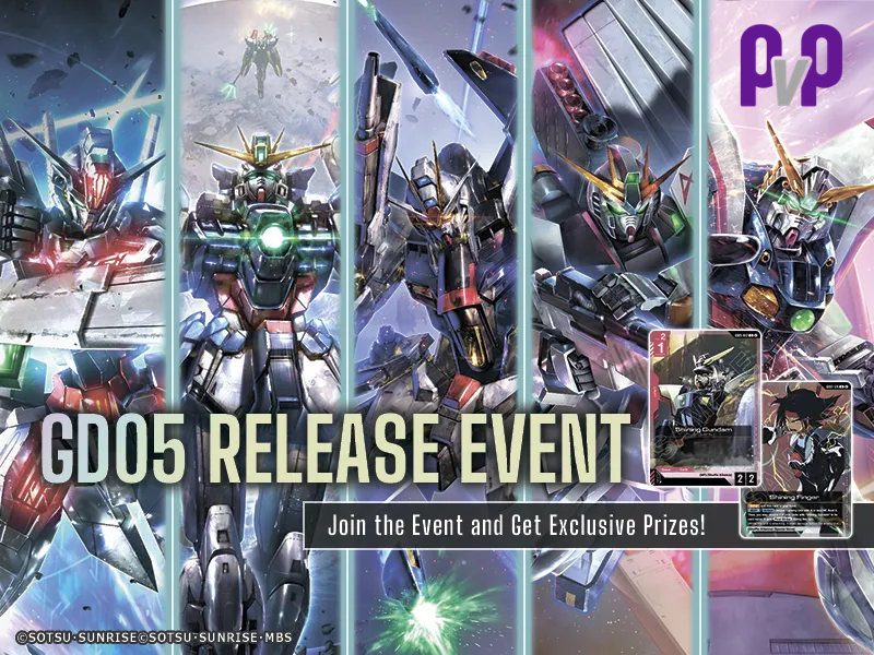 GUNDAM CG Freedom Ascension GD-05 Booster Pack Release Event