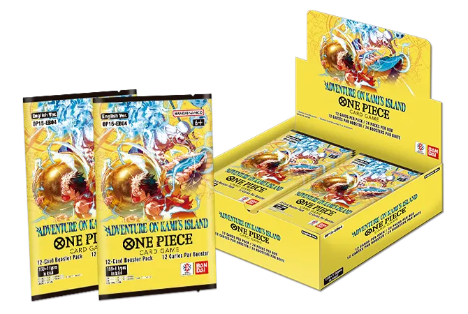 One Piece CG: Adventure on Kami's Island Booster Box [ OP15 - EB04 ]
