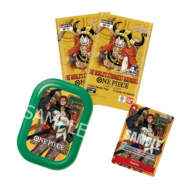 One Piece CG: Tin Pack Set Vol. 3 Luffy/Shanks/Hancock [ TS03 ] ( PREORDER )