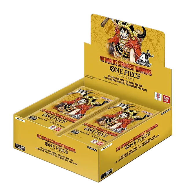 One Piece CG: The World's Strongest Warriors Booster Box [ OP17 ] (PREORDER)