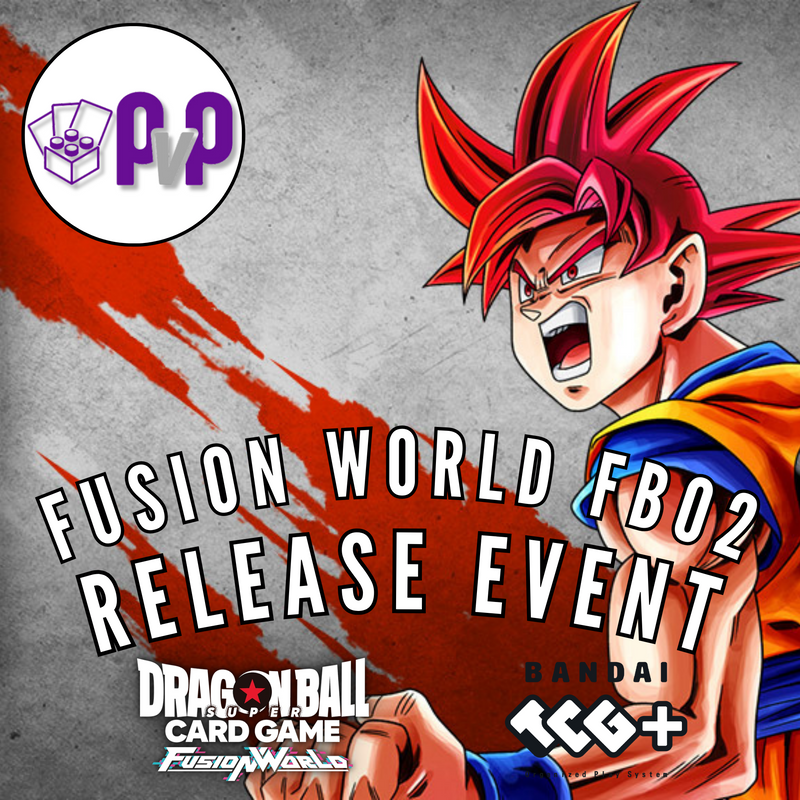 DBS Fusion World FB02 Blazing Aura Release Event