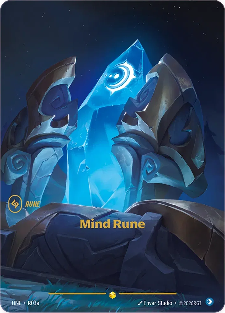 Mind Rune (R03a) - Unleashed (UNL)