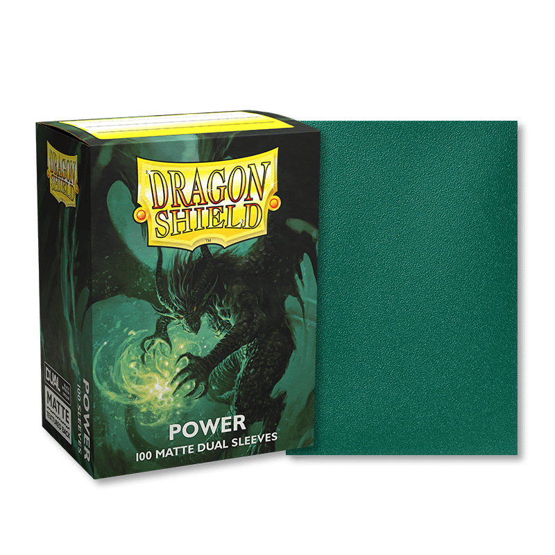 Dragon Shield Matte Dual Sleeves - Power