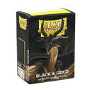 Dragon Shield Matte Dual Sleeves - Black & Gold