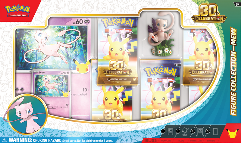 Pokémon TCG: 30th Celebration - Mew Figure Collection (PREORDER)