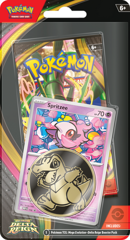 Pokémon TCG: Mega Evolution - Delta Reign Checklane Blister [ ME06 ] ( PREORDER )