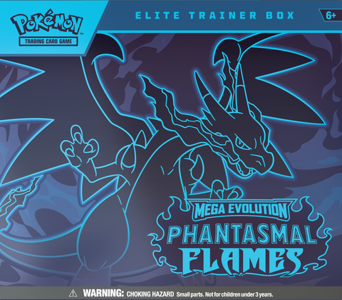 Pokémon CG: Mega Evolution - Phantasmal Flames Elite [ ME02 ] Trainer Box (PREORDER)