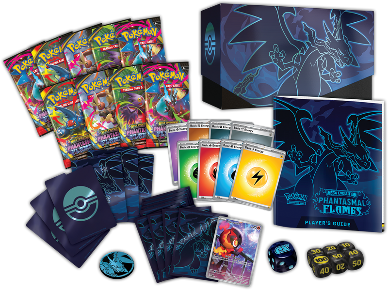 Scarlet & Violet: Mega Evolution - Phantasmal Flames Elite Trainer Box (PREORDER)