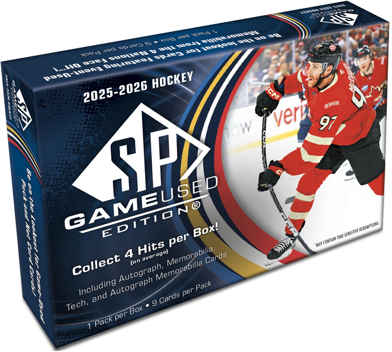 Upper Deck - Game Used Edition 2025-26 Hobby Box