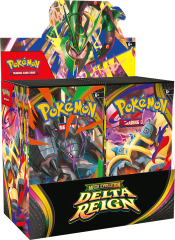 Pokémon TCG: Mega Evolution - Delta Reign Booster Box [ ME06 ] (PREORDER)
