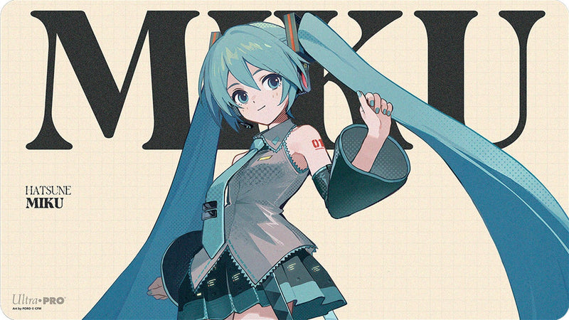 Ultra Pro Playmat Hatsune Miku Retro Soundscapes ( PREORDER )
