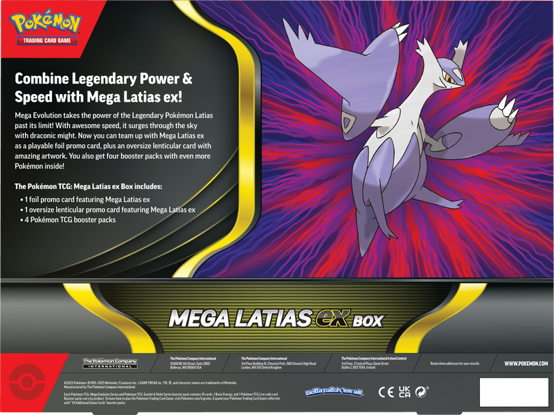 Pokémon TCG: Mega Latias ex Box (PREORDER)