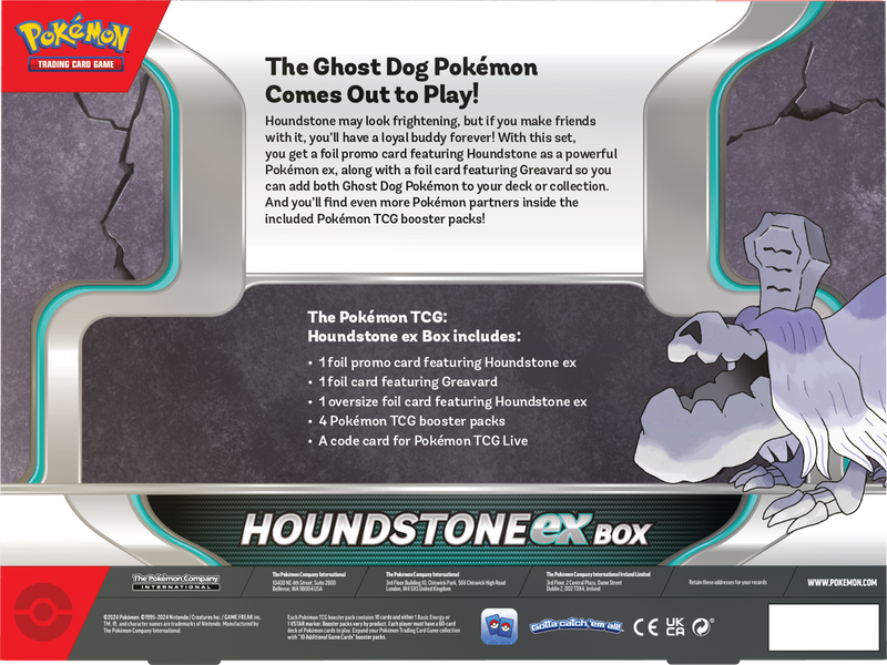 Pokémon TCG: Houndstone ex Collection Box