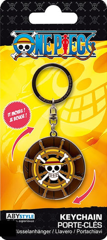 One Piece Thousand Sunny's Helm Keychain
