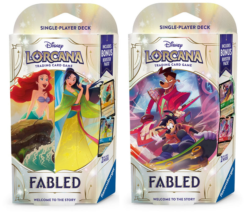 Disney Lorcana: Fabled Starter Deck (PREORDER)