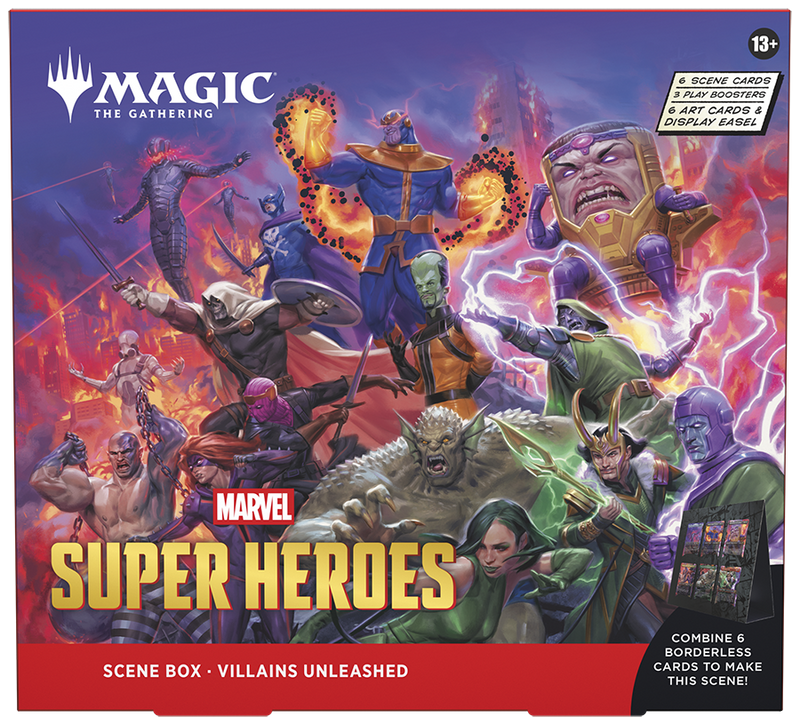 Magic the Gathering: Marvel Super Heroes Scene Box - Villains Unleashed