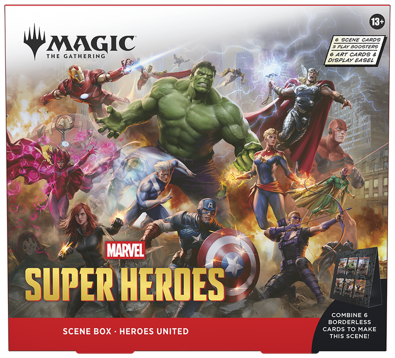 Magic the Gathering: Marvel Super Heroes Scene Box - Heroes United