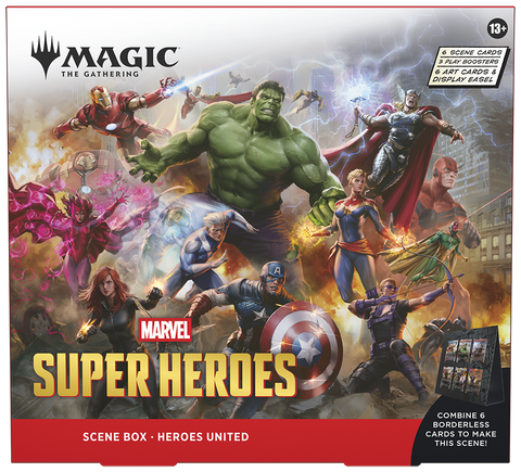 Magic the Gathering: Marvel Super Heroes Scene Box - Heroes United