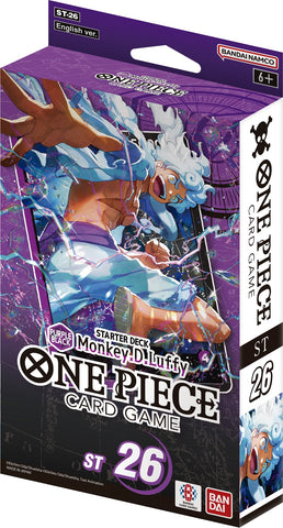 One Piece TCG: STARTER DECK - PURPLE/BLACK Monkey.D.Luffy - [ ST26 ]