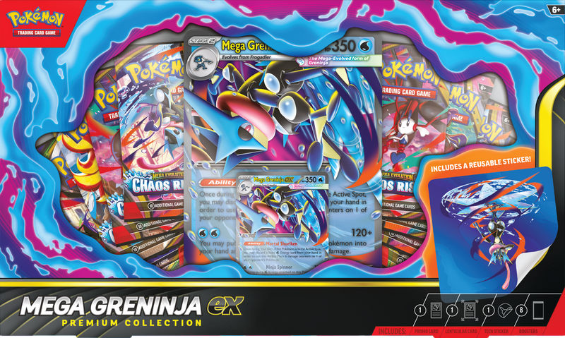 Pokémon TCG: Mega Greninja ex Premium Collection (PREORDER)
