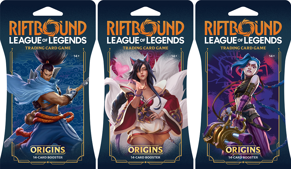 LoL Riftbound TCG: Origins - Sleeved Booster Pack LoL Riftbound TCG: Origins - Sleeved Booster Pack