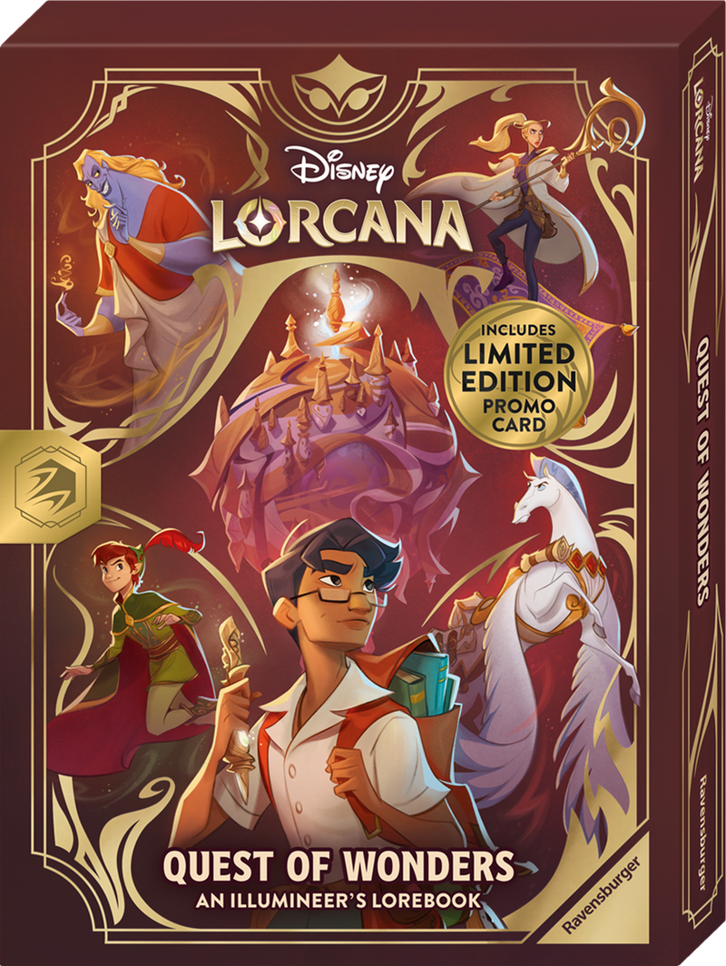 Disney Lorcana: Quest of Wonders an Illumineer's Lorebook ( PREORDER )