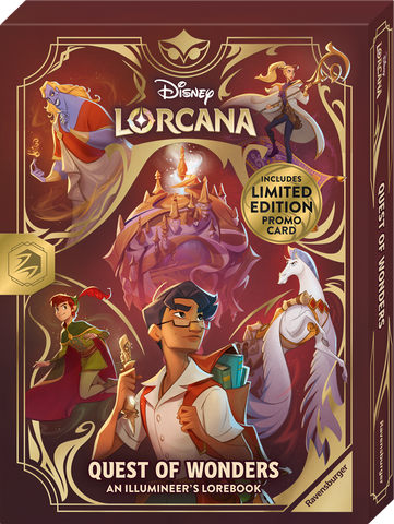 Disney Lorcana: Quest of Wonders an Illumineer's Lorebook ( PREORDER )