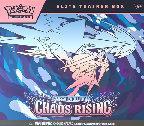 Pokémon TCG: Mega Evolution - Chaos Rising Elite Trainer Box [ ME04 ] (PREORDER)