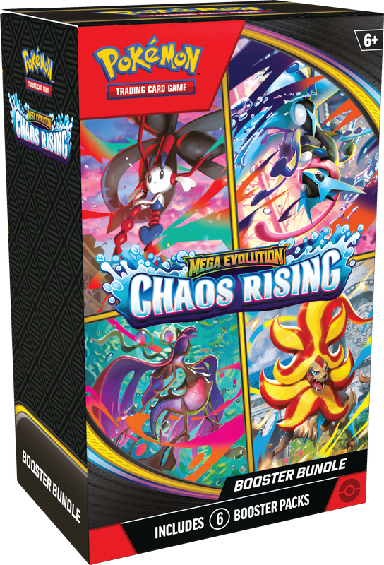 Pokémon TCG: Mega Evolution - Chaos Rising Booster Bundle [ ME04 ]