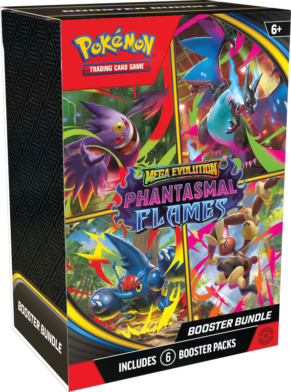 Scarlet & Violet: Mega Evolution - Phantasmal Flames Booster Bundle