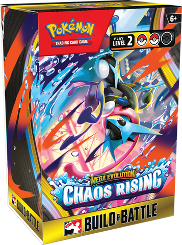 Pokémon TCG: Mega Evolution - Chaos Rising Build & Battle [ ME04 ]