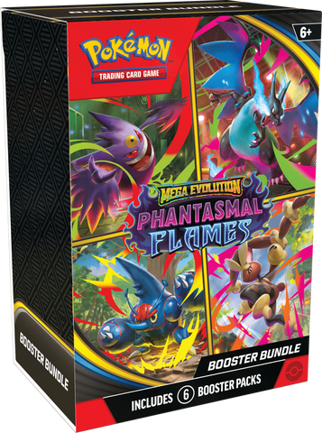Pokémon CG: Mega Evolution - Phantasmal Flames [ ME02 ] Booster Bundle
