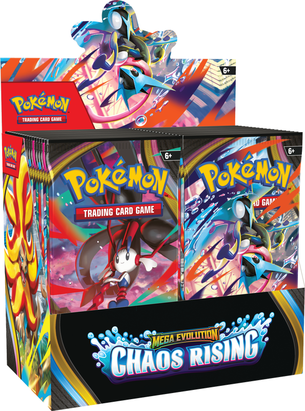 Pokémon TCG: Mega Evolution - Chaos Rising Booster Box [ ME04 ]